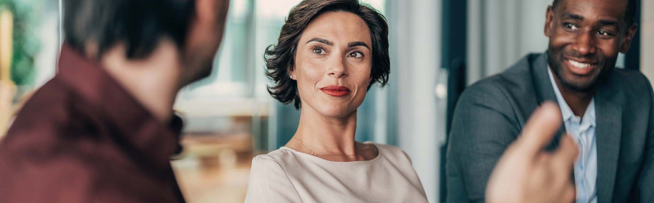 Portrait of a business woman in the office